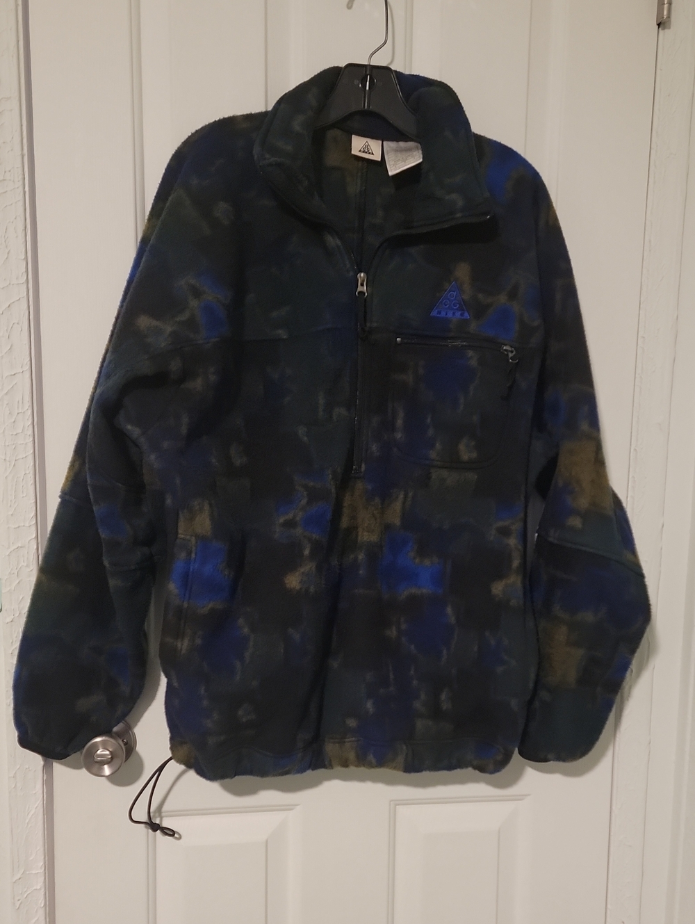 Nike ACG Vintage 90's Aztec/Geo Print, Pullover Fleece Jacket Men's Size Medium